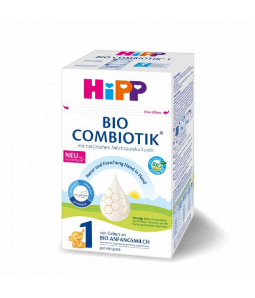 HiPP Stage 1 Organic  Combiotic Infant Milk Formula With Metafolin (600g) German Version 0+ HiPP Stage 1 Organic  Combiotic Infant Milk Formula With Metafolin (600g) German Version 0+