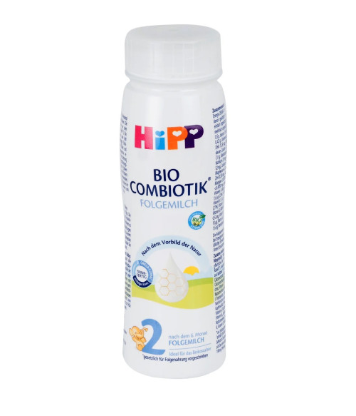 6 Packs of Premixed HiPP Stage 2 Ready to Feed (6*200ml) - German Version 6 Packs of Premixed HiPP Stage 2 Ready to Feed (6*200ml) - German Version