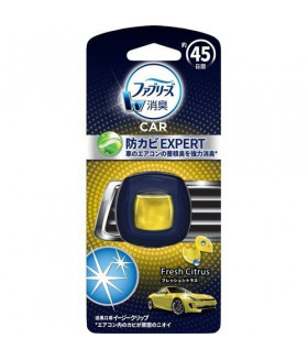 Febreze Car Air Freshener Clip Type Easy Clip Mold  Resistant Fresh Citrus 8.7 fl oz (2.2 ml)