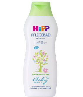 Hipp baby shampoo sensitive with natural organic almond extract-350ml