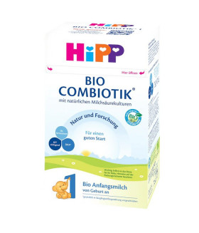 HiPP Stage 1 Organic Combiotic Infant Milk Formula With DHA (600g) German Version 0+