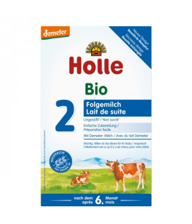 Holle Stage 2 Organic (Bio) Follow-On Infant Milk Formula With DHA (600g)