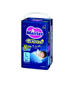 Merries Ночные трусики L (9-15 кг) 34 шт.