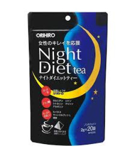 Orihiro Night Diet Tea Japanese Bedtime Tea Bags 20 ct.