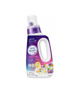 KAO New Beads Laundry Detergent with Fabric Softener, 690g