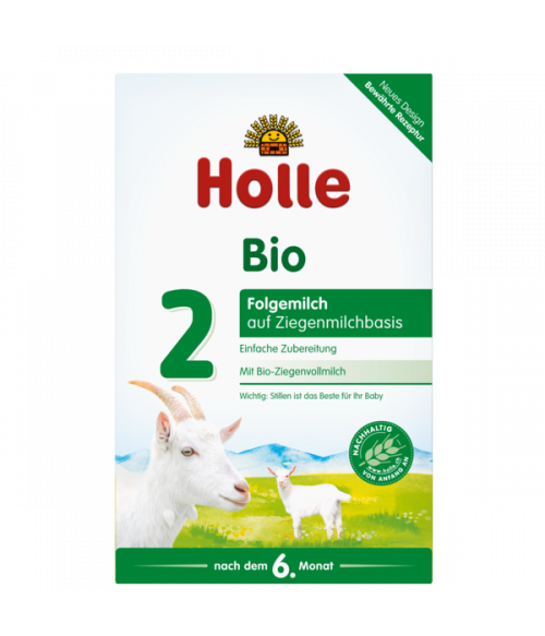 Holle Goat Stage 2 Organic (Bio) Follow-On Infant Milk Formula With DHA (400g)