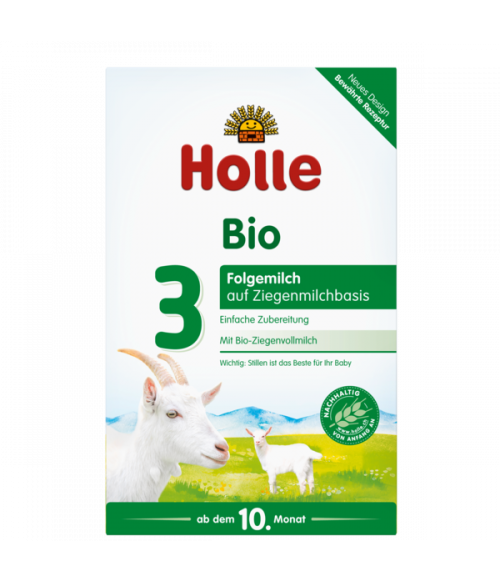 Holle Goat Stage 3 Organic (Bio) Baby Milk Formula