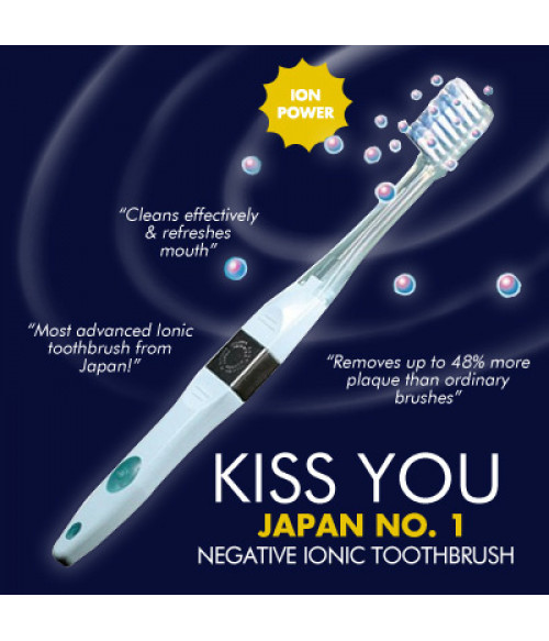 KISS YOU Ionic Toothbrush - Blue